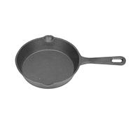 Naroote Mini Sartén de 14 Cm de Hierro Fundido Antiadherente, Perfecta para Tortitas y Otros Platos para Todas las Estufas