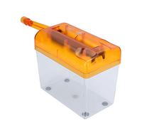 Naroote Mini Trituradora, Máquina de Plumón de Papel Eléctrico Mini Tronjerio de Papel Manual de con Trituradora Manual para (ORANGE)