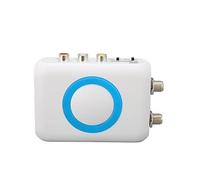 Naroote Modulador RF, Convertidor Demodulador VHF HD, Convertidor de Formato de TV NTSC con Salida AV y RF, Ideal para CATV