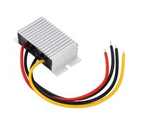 Naroote Módulo Convertidor de CC a CC Resistente Al Agua 5V 5A para Telecomunicaciones y Barras de Luz LED Carcasa de Aluminio