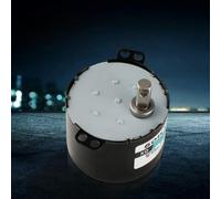 Naroote Motor Síncrono en Miniatura de CA de bajo Ruido con Gran Momento de Fuerza para Control de Automatización de Instrumentos, 1 Motor AC220 V 5-50 RPM CW/CCW para Instalaciones de Investigación