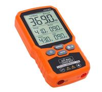 Naroote Multímetro de Panel Fotovoltaico MPPT de 1000 W, 80 V, 35 A, Probador de Panel Solar con Pantalla LCD Retroiluminada y Retención de Datos, Ideal para Verificación en Fabricación y