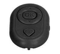 Naroote Obturador Remoto Bluetooth Control Inalámbrico Ligero y Compacto para Fotografía y Videografía Manos Libres ABS 1 Paquete (Black)
