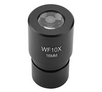 Naroote Ocular de Microscopio WF10X Lente Ocular Gran Angular de 16 Mm para Montaje de Microscopio Biológico 23,2 Mm, Imagen Clara, Fácil Fijación, Protege la Vista para Entusiastas del