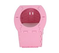 Naroote Orinal de Viaje para Niños Pequeños, Inodoro Portátil Plegable para Entrenamiento de Acampada, Adecuado para Conducción de Larga Distancia, Material PP (PINK)