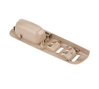 Naroote Panel de Interruptor de Ventana de Material ABS de, Bisel Fácil de Instalar, Combinación Perfecta para Manija de Agarre de Puerta Interior de Coche para Vehículo (Beige)