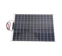 Naroote Paneles Solares, Kit de Panel Solar 70 X 50 Cm Panel Solar Monocristalino de Silicio con Controlador de Encendedor de Cigarrillo de Batería y Taza de Succión de 300w para Remolque de Botes