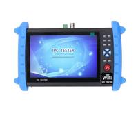 Naroote Pantera de Pantalla LCD -CCTV, Tester de 7 Pulgadas -Capacidad Capacidad Cable de Red TestBox 100-240V Tester de CCTV Industrial Instalado en WLAN Inalámbrico para Sistemas de Señal