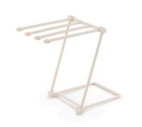 Naroote Pastelera de Secado de Toallas, Portavasos Plegable de Toallas de Cocina, Soporte de de Mano Vertical, Estante de Almacenamiento de Tela de Plato con Diseño de Tela de Diseño de Ajustable