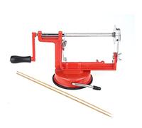 Naroote Patata Twister Cortador en Espiral Acero Inoxidable Saludable para Gadgets de Cocina Entusiastas de la Cocina Aleación de Aluminio Rojo 10.83 * 3.94 * 5.31in para Uso Doméstico