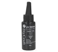 Naroote Pegamento de Resina UV Inodoro Resistente Al Amarilleo Velocidad de Curado Rápida para Bricolaje 2 Años de Vida útil 1 X Pegamento UV (60g)