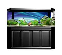 Naroote Pegatina Decorativa para Acuario, Pegatina de Fondo para Pecera de PVC Impermeable, Realista y Colorida para Decoración del Hogar, 61x30cm (61 * 30CM)