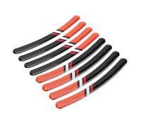 Naroote Pegatinas de Neumáticos, Calcomanías de Motocicletas Pegatinas Reflectantes 8pcs de Llanta Epoxi Impermeable 12x1 Cm para Motocicleta de Autos de Carreras (REPSOL)