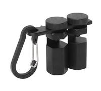 Naroote Perilla de Calibre de Escalera, Topes Cuadrados de Marco Hexagonal Duraderos para Herramienta de Diseño de Largueros de Escalera (BLACK)