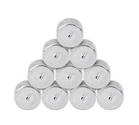 Naroote Pesa de Metal de 50 G para Enseñanza de Física, Juego de Pesas de Calibración de 10 Piezas con Ganchos y Anillos, para Escuelas Secundarias Generales y Escuelas Secundarias Técnicas