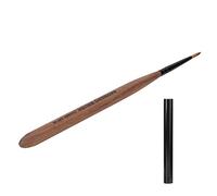 Naroote Pincel de Dibujo para Pintura de Uñas, Herramienta Portátil de Fibra de Nailon para Decoración de Uñas para Salón en Casa, de Nogal, Adecuado para Acrílicas de Gel UV y Francesas, Salones de