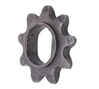 Naroote Piñón de Cadena 9T 25H, Piñón de 9 Dientes, Motor de Metal de de Motor 25H para MY1020, con Resistencia Al Desgaste de Alta Resistencia