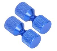 Naroote Pins de Correa de 2 Agujeros, Pasadores de Alineación de Bridas Anodizadas de 1 a 1/8 Pulgadas, Paquete de 2 para Bridas de 0.5 a 14 Pulgadas, 150 Lb (BLUE)