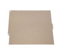 Naroote Placa de Construcción PEI para Impresora 3D, Apta para Plataforma Texturizada de 2 Caras de Carbono, Hoja de Estera de Impresión de Cama Calefactable Extraíble y Flexible,