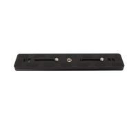 Naroote Placa de Liberación Rápida de la Cámara, Placa de Liberación Rápida de 200 Mm Cámara Extendida de Deslizante de Riel de Riel Arca 1/4 Pulgadas 3/8 Pulgadas Agujero Roscado de 200 Mm QR