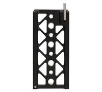 Naroote Placa de Montaje en Cola de Milano, Aleación de Aluminio Liviana para Estabilidad y Seguridad de la Cámara, 5 "con Orificios de Rosca de 1/4 3/8 para BMPCC4K6K A7S3JTZ