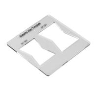 Naroote Plantilla de Incrustación de Mariposa, Herramienta de Incrustación de Carpintería Acrílica Decorativa para Reparación y Refuerzo de Muebles, 1 Unidad