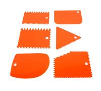 Naroote Plastic Clay Scraper Set Durable Tools for Sculpting and Trimming