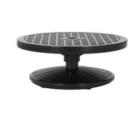 Naroote Plato Giratorio para Pulverización de Pintura, Soporte de Trabajo Giratorio de Plástico ABS con Rotación Suave para Pintar, Esculpir, Decorar Pasteles y Exhibir Artículos