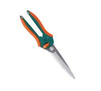 Naroote Podadora de Punta Larga, Tijeras de Podar Manuales de Acero Inoxidable, Herramienta de Jardín con Resorte y de Goma Ergonómico, Ideal para Recortar el Jardín del Hogar