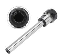 Naroote Portabrocas de Pinza, Varilla de Extensión Recta, Alta Dureza para Procesamiento de Agujeros Profundos, Acero Al Cromo Molibdeno, ER16A-100L, 100mm (C12)