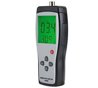 Naroote Probador Analizador de Vibraciones, Vibrómetro Digital Compacto AS63B para Trabajadores de Maquinaria de Gasolina, Pantalla LCD