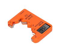 Naroote Probador de Baterías, Probador de Batería para Domésticas Capacidad de Verificación de Medidor de Medidor de Pantalla Digital de para AAA 6F22 9V 1.5V (ORANGE)