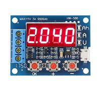 Naroote Probador de Capacidad de la Batería, 1.2-12V Li-ión Capacidad de la Batería ácido Medidor de la del Medidor de la Analizador del Probador