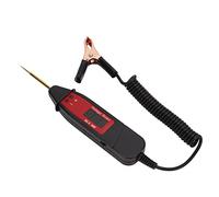 Naroote Probador de Circuito Eléctrico para Automóvil, Detector de Sonda de Voltaje con Pantalla Digital para Mantenimiento de Vehículos, Cobre ABS Duradero, 1 Bolígrafo de Prueba de Voltaje para