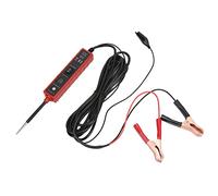 Naroote Probador de Sonda de Circuito de Energía Automotriz Herramienta de Diagnóstico de Eléctrico Eficiente para Protección contra Cortocircuitos de Automóvil Cable de 4 M Rojo DC 6-24 V