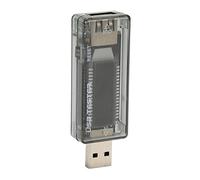 Naroote Probador USB, Probador de Detección en Tiempo Real con Pantalla LCD, de Potencia de Capacidad de Corriente de Voltaje con Identificación de Protocolo de Carga Rápida QC2.0, Ideal para