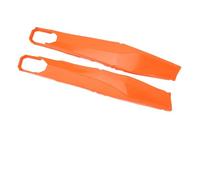 Naroote Protector de Basculante Izquierdo y Derecho Protector de Motocicleta a Prueba de Polvo para EXC 125 200 250 300 350 400 450 500 ABS 2 Unidades (ORANGE)