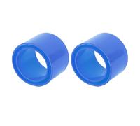 Naroote Protector de Caña de Pesca Protectora, Elegante Anillo de Pesca El Soporte de Tambores Reduce la Fricción para la Rejilla de Caña de Durazno de 2 Pulgadas para un Tubo de 2 Pulgadas (Blue)