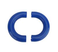 Naroote Protector de Gancho de Remolque de Silicona, Aspecto Elegante, Fácil Instalación para Bronco Base Big Bend Outer Banks 2021-2024, 2 Piezas (Blue)