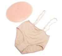 Naroote Pulga de Bebés Artificial, Silicona Bombo Embarazada Correa Ajustable para Fiestas Performance de la Etapa (XL)