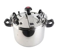 Naroote Punto de Sopa a Presión, Alta Resistencia, Calentamiento Uniforme, Multifunción, Ahorro de Energía, Resistente a Barras, Presión de Acero Inoxidable 304 COO (40L)