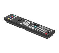 Naroote RC-1228 Reemplazo de Control Remoto de TV LCD para Controles Remotos Dañados, Material ABS Resistente, Agarre Cómodo para Televisores LCD, Color Negro, 1 Unidad