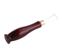 Naroote Recortadora de Dispositivo de Línea de Borde de Ranura Poco Profunda para Proyectos Hechos a Mano de Artesanía de Cuero, Herramienta de Plegado de Borde de Acero Inoxidable para Correa y