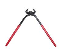 Naroote Recortadora de Pezuñas de Caballo, Materiales de Acero y Silicona, Ergonómico, Alicates Multiusos para Cabras, Ovejas, Alpacas, Mandíbulas en Forma de V, para Recortar y