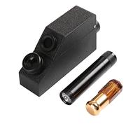 Naroote Refractómetro Profesional de Piedras Preciosas, Identificación de Alta Precisión, Material Sólido Portátil Liviano 1.30-1.81 RI, Ideal para Gemología