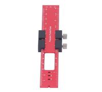 Naroote Regla de Marcado para Carpintería, Regla Deslizante para Carpintería de Aleación de Aluminio de 160 Mm y 6,3 Pulgadas con Tope Deslizante, de Riel para y Uso Mecánico