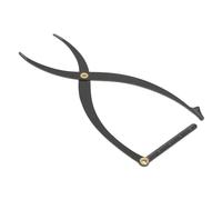 Naroote Regla de Plantilla para Cejas de Acero Inoxidable para Microblading Perfectamente Simétrico y Tatuaje Permanente de Cejas 1 Unidad (BLACK)