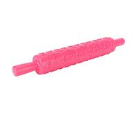 Naroote Rodillo de Amasar, Rodillo de Plástico de Calidad Alimentaria para Estampado de Pasteles de Fondant, Rodillos de Fondant con Patrón en Relieve, Ideal para Hacer Pasteles (No. 7 estrella de