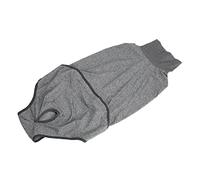 Naroote Ropa Fisiológica para Perros, Reduce la Ansiedad, Escote Ensanchado, Reutilizable, Respetuoso con la Piel, Pañal para Perros de Cuerpo Completo, Higiénico para la Menstruación (S)