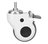 Naroote Ruedas Giratorias Universales Silenciosas de Alta Velocidad de 4 Pulgadas para Camas de Hospital, Servicio Pesado, Movimiento Silencioso, para Todo Tipo de Instrumentos Hospitalarios